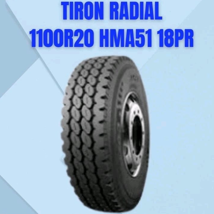 BAN TRUCK TIRON RADIAL 1100R20 HMA51 18PR
