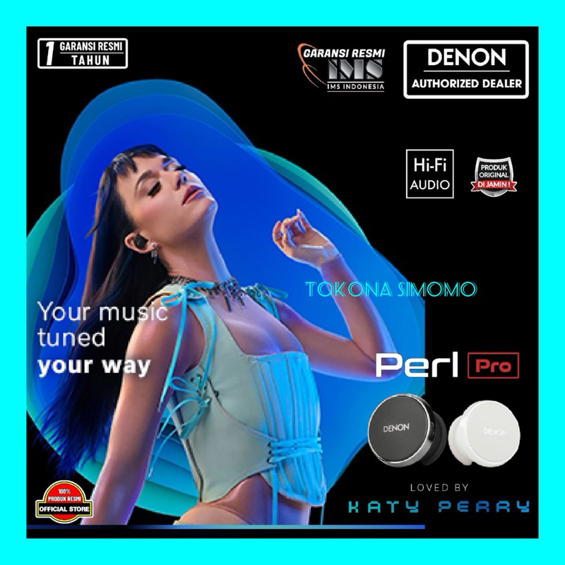 Denon PerL Pro Adaptive Noise Cancelling aptX True Wireless TWS