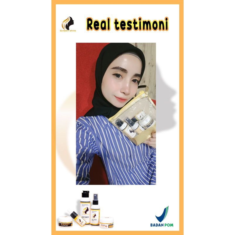GOLDEN SKINCARE PAKET LENGKAP