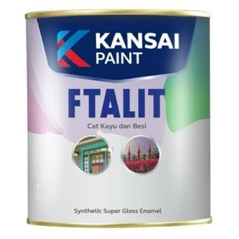 Cat Kayu & Besi Kansai Paint Ftalit 1 L