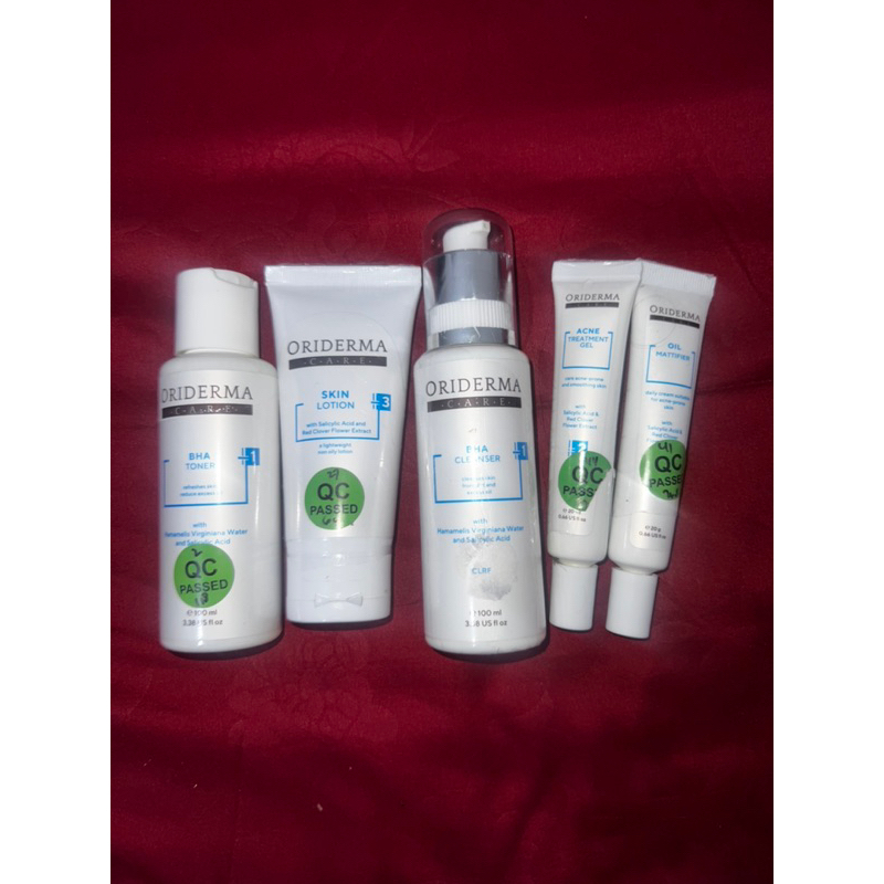 oriderma by oriskin preloved acne series