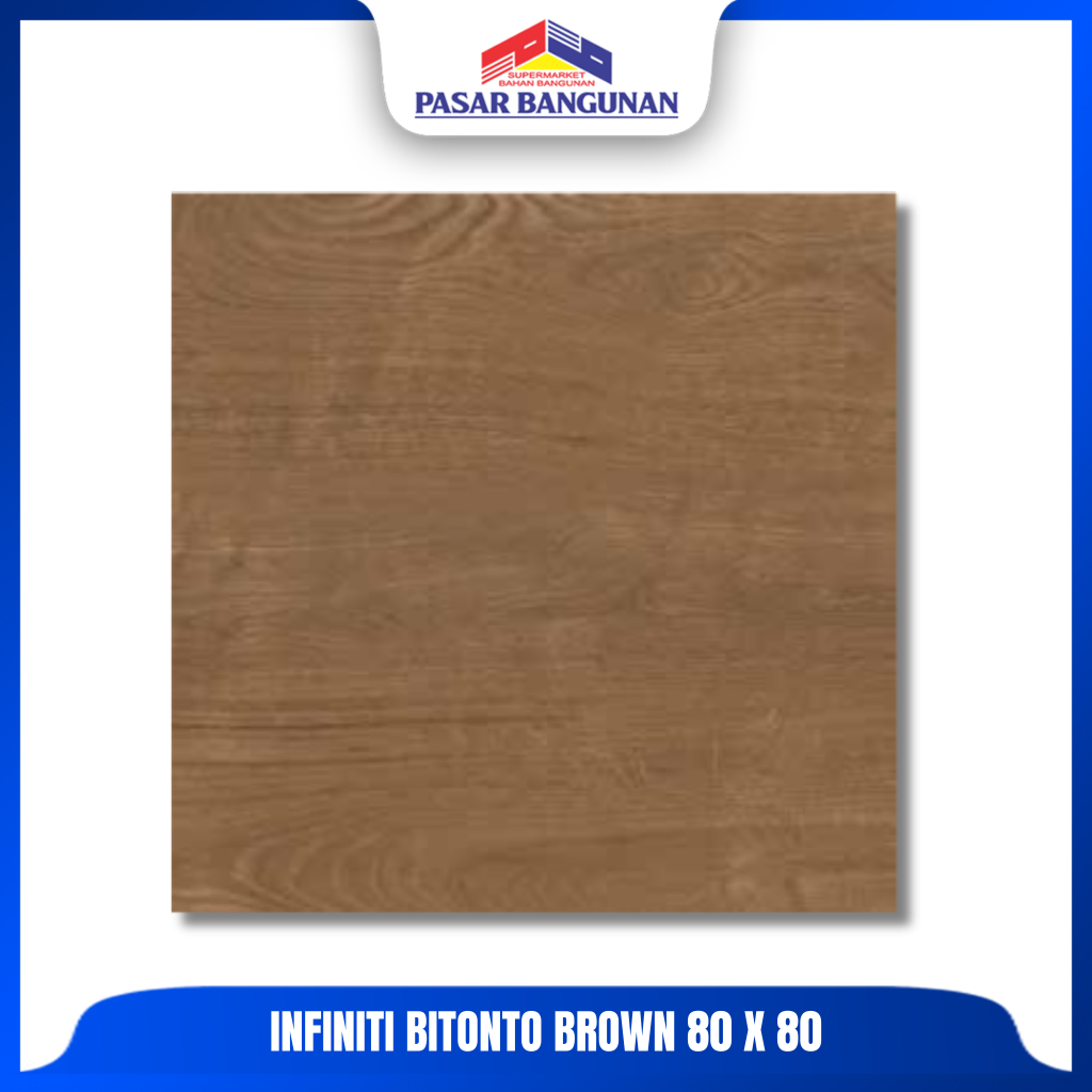 Infinti Granit Bitonto Brown 80x80