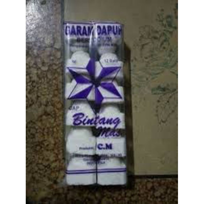 

garam batangan merk bintang