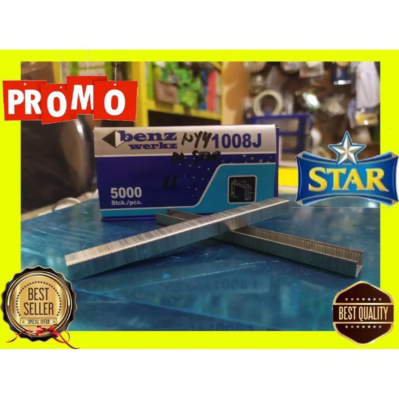 

Isi mata staples angin model U 8 MM Benz Werkz 1008 J air stapler 1022