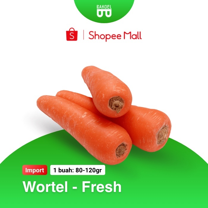 

Wortel Segar (Harga Per Pcs)