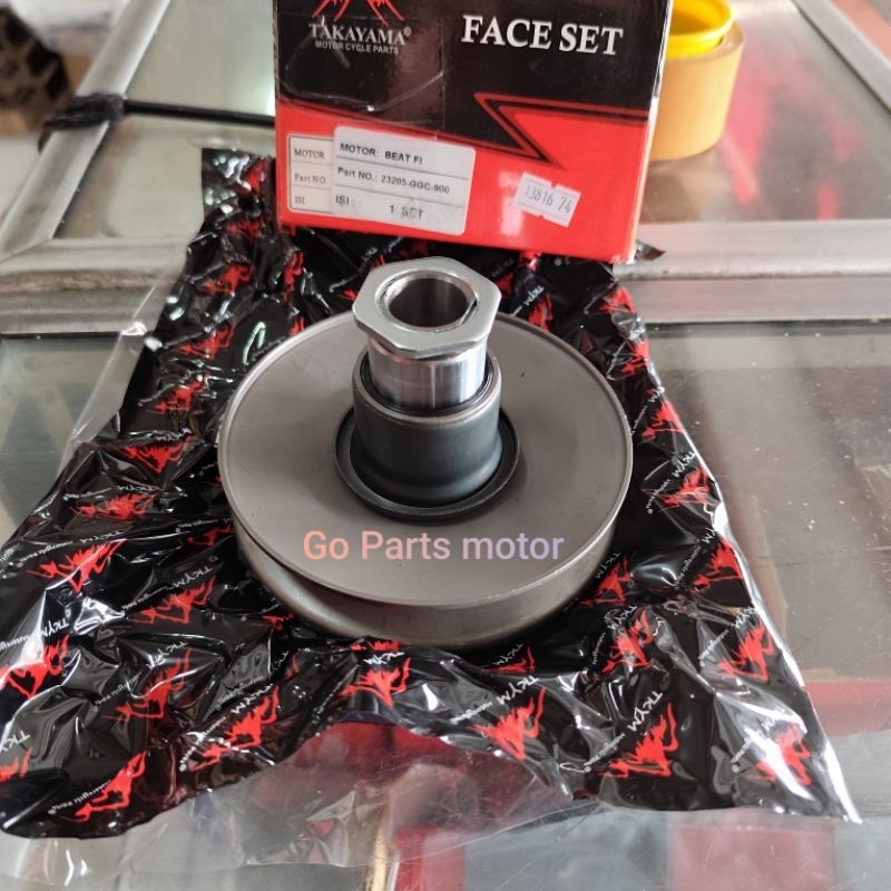 Pulley Puli Puly CVT Belakang Set BEAT FI SCOOPY FI