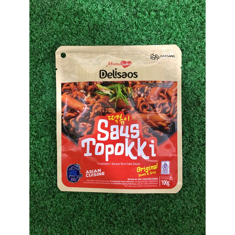 

Mamasuka Delisaos Saus Topokki Original 100gr HALAL