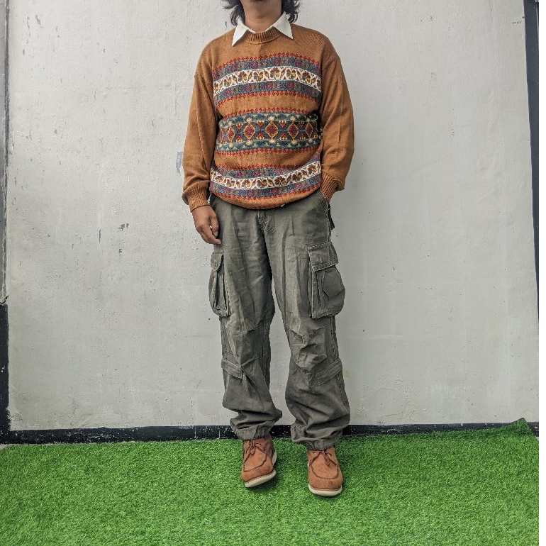 JACKET RAJUT KNITWEAR UNITED COLORS OF BENETTON