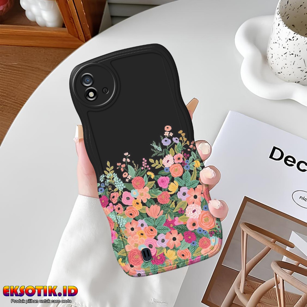 Case Realme C11 2021 Gelombang - Casing Realme C11 2021 - Silikon  Realme C11 2021 - Softcase Realme