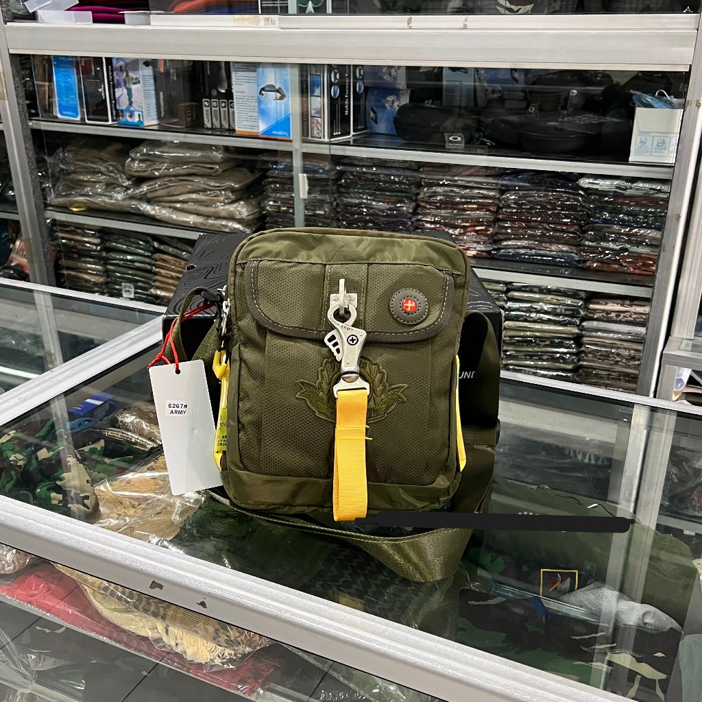 WFG 6267 Tas Selempang Original Import Tough Army