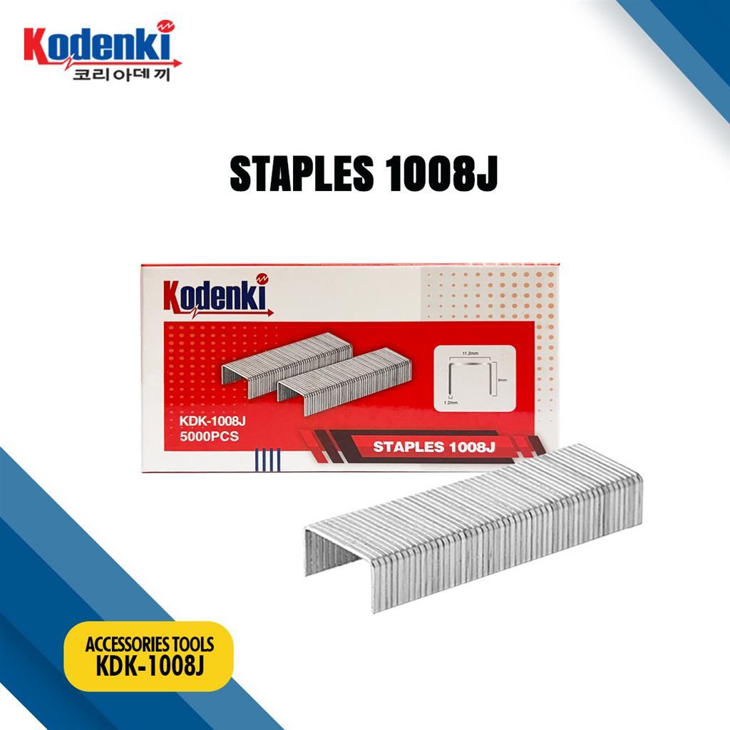 

Kodenki Isi Staples 1008J Refill Airnailer Gun 1008J - Isi Mesin Alat Staples 1008 J - Isi Paku Tembak Tsples U Type 1008J Isi Staples Angin Air Stapler Refill 1008J Isi 5000Pcs Ainailer Paku Tembak Angin Jok Sofa Mebel Interior Furniture