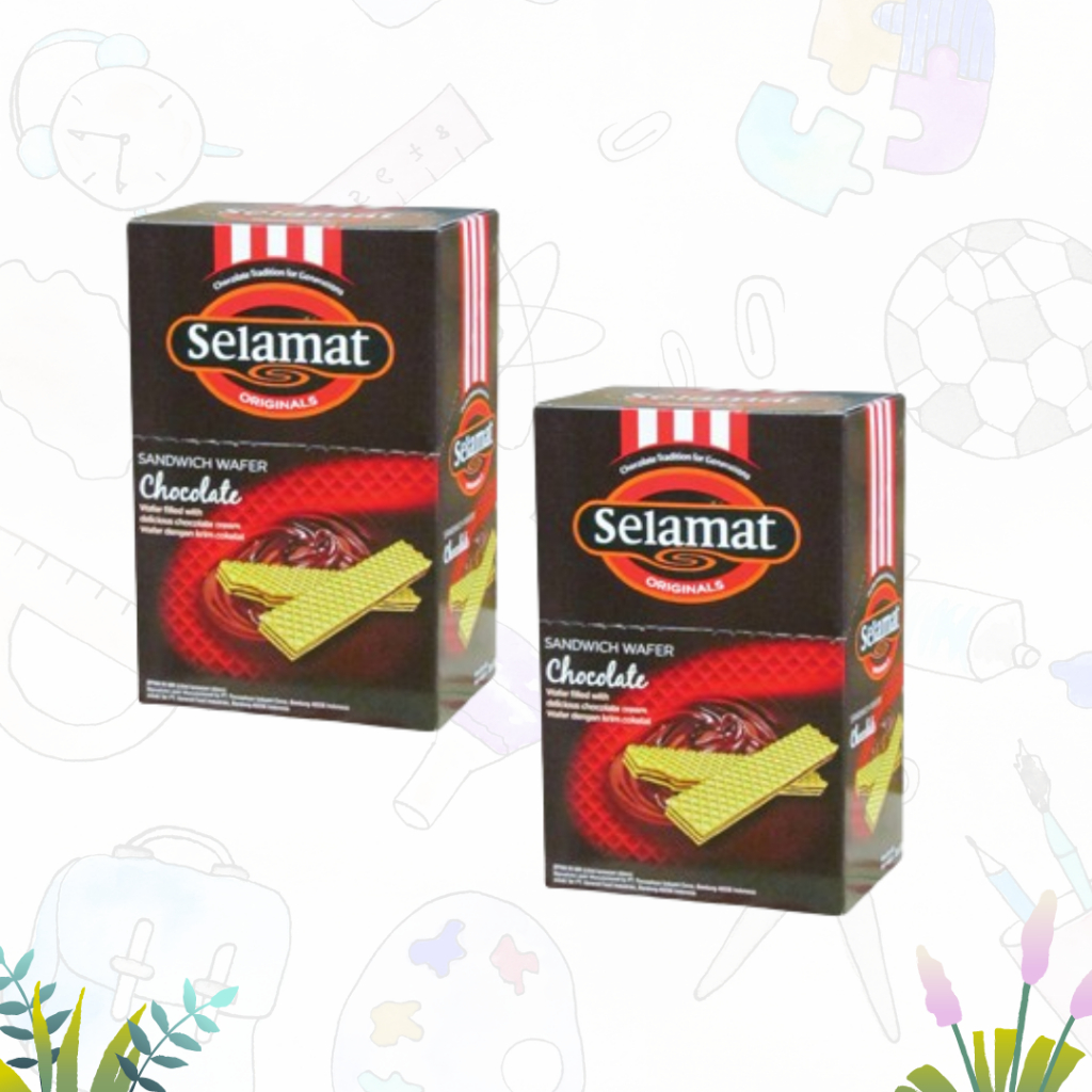 

SELAMAT WAFER CHOCOLATE 20x12gr (BOX)