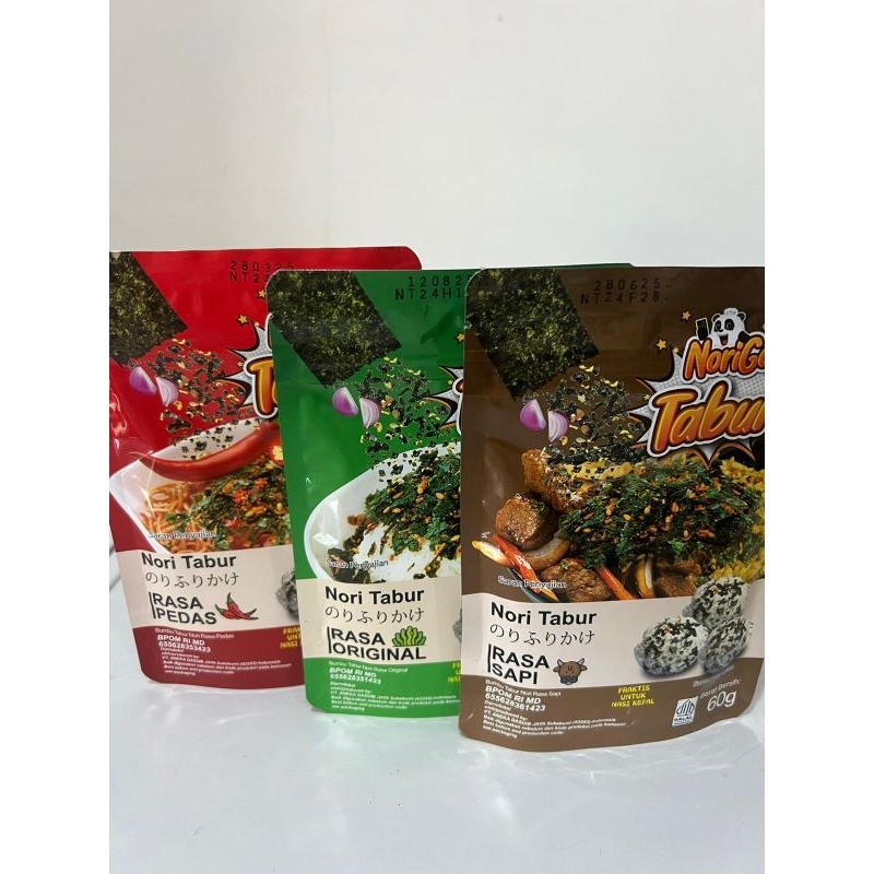 

Java Superfood nori tabur original// pedas//sapi //seafood