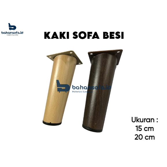 KAKI SOFA MOTIF KAYU / KAKI SOFA MINIMALIS / KAKI KURSI BESI / KURSI LEG