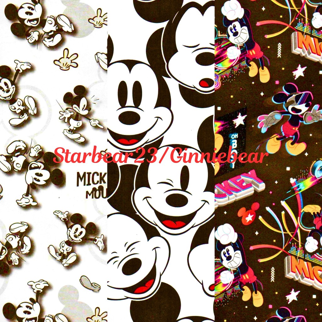 

Kertas Kado Mickey mouse black and white Sansanwawa