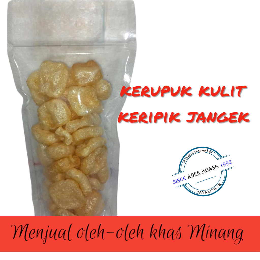 

KERUPUK Kulit Keripik Jangek