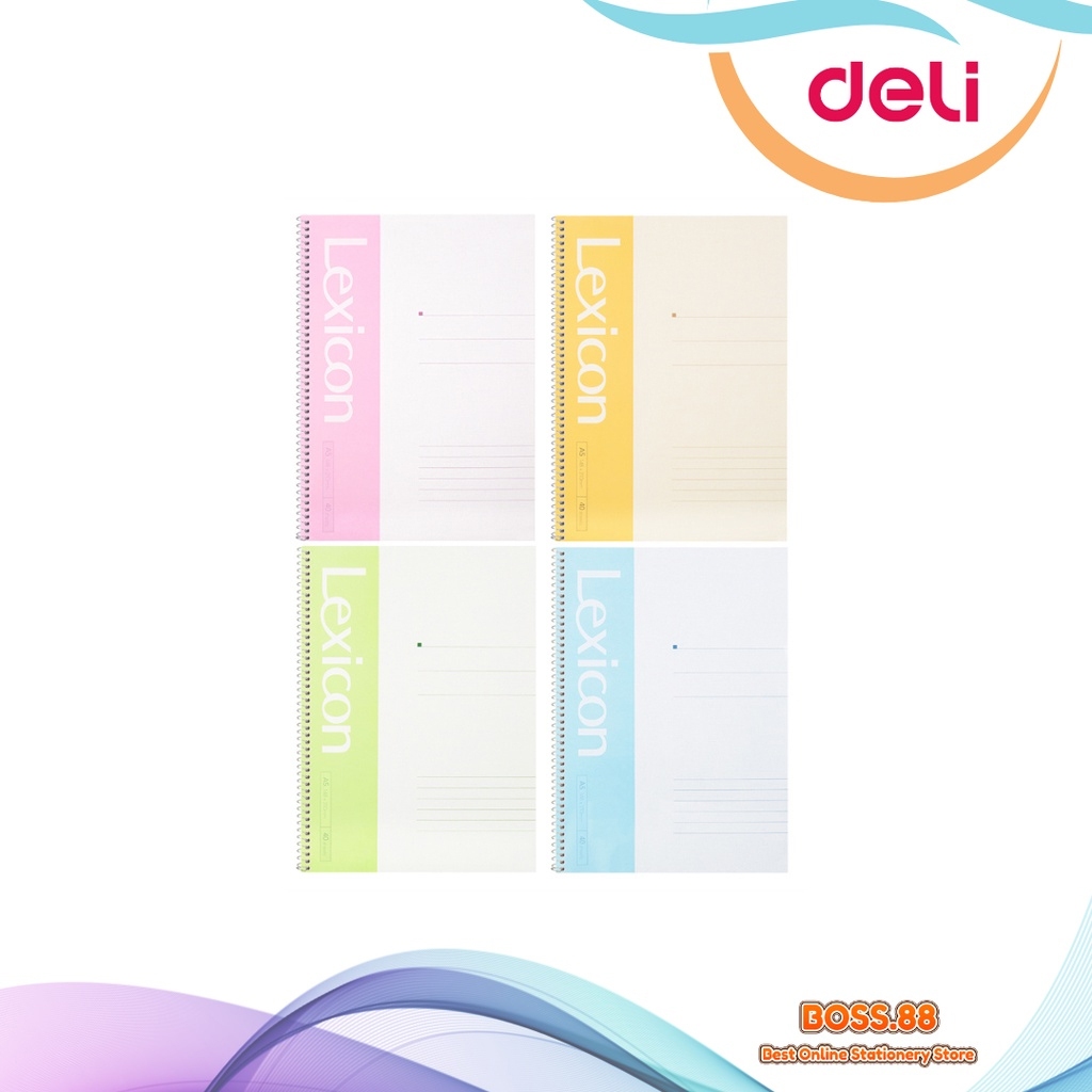 

NOTES SPIRAL / BUKU CATATAN SPIRAL DELI A5 7681 (1 PCS)