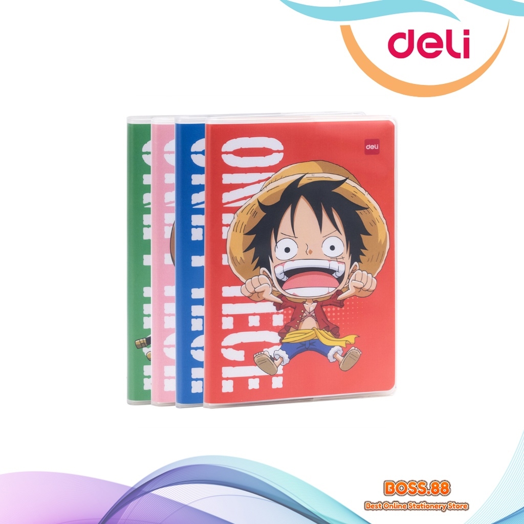 

NOTEBOOK / BUKU CATATAN DELI A5 N-008 ONE PIECE (1 PCS)