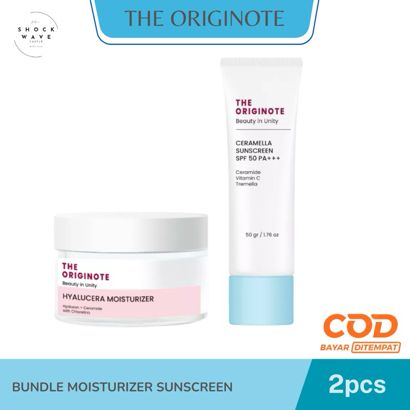 THE ORIGINOTE Bundling Moisturizer Sunscreen 2pcs