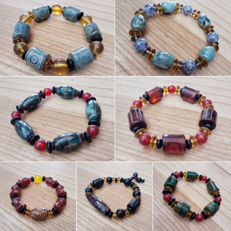 Gelang Batu Dzi Tibet