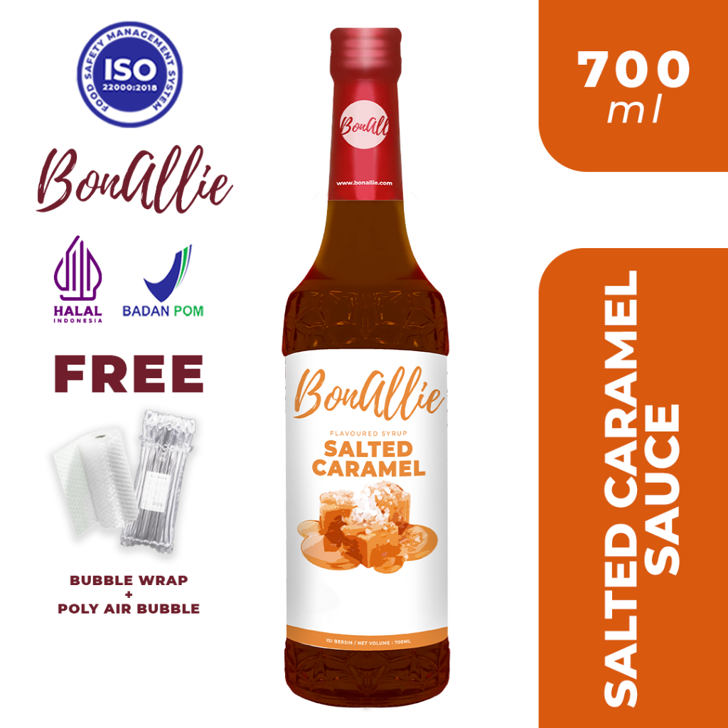 

Bonallie Premium Sauce Salted Caramel Flavor