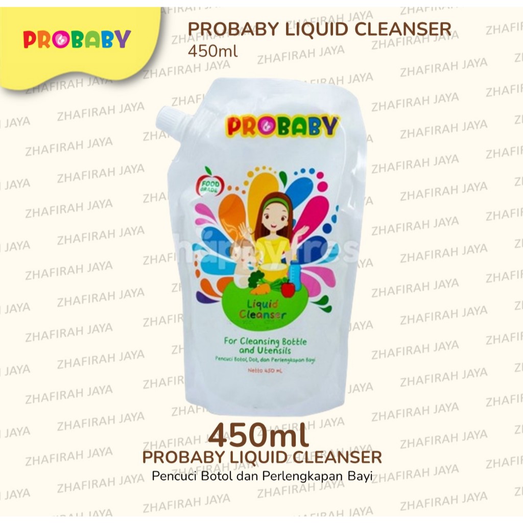 PROBABY Sabun Cuci Botol Susu Bayi PROBABY Baby Botol Cleanser 450ml 700ml