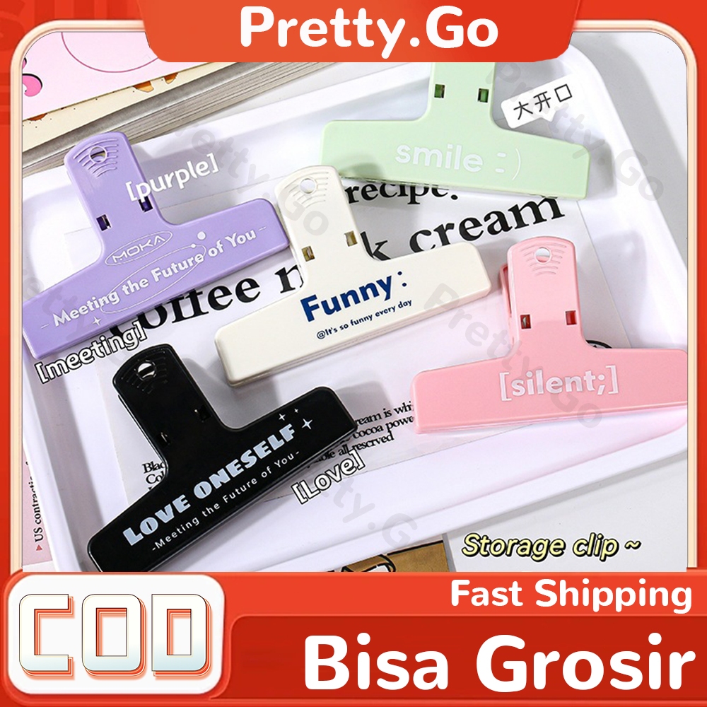 

Cute Clipper Klip/Creative Wallet Clip/Kertas Penjepit Kertas/ Binder Clip Non Magnetic / Magnetic