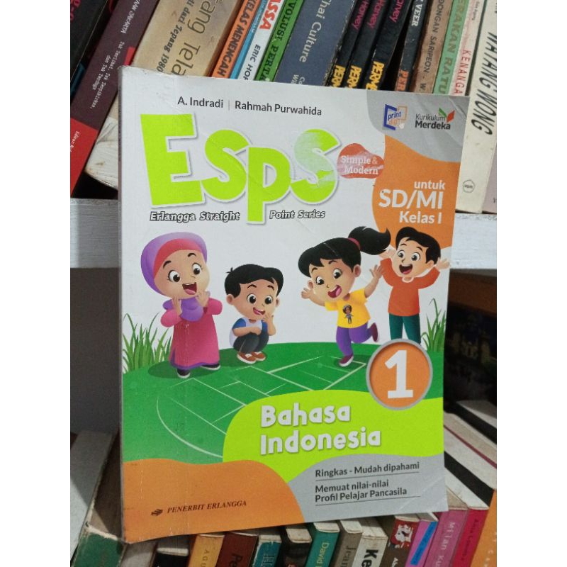 ESPS BAHASA INDONESIA 1 UNTUK SD KELAS 1