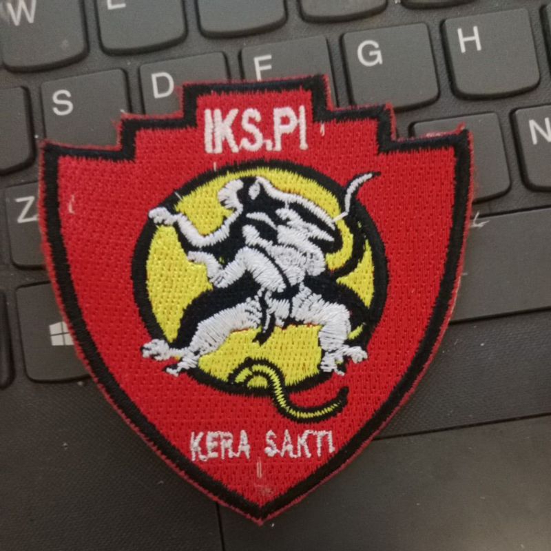 Bed Bordir Lambang IKS pi kera sakti,Bed dada Iks pi kera sakti