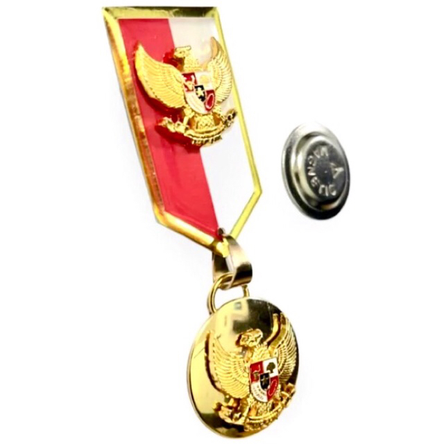 PIN LENCANA KEPALA DESA / PIN MERAH PUTIH / PIN LENCANA GARUDA LENCANA GARUDA MERAH PUTIH