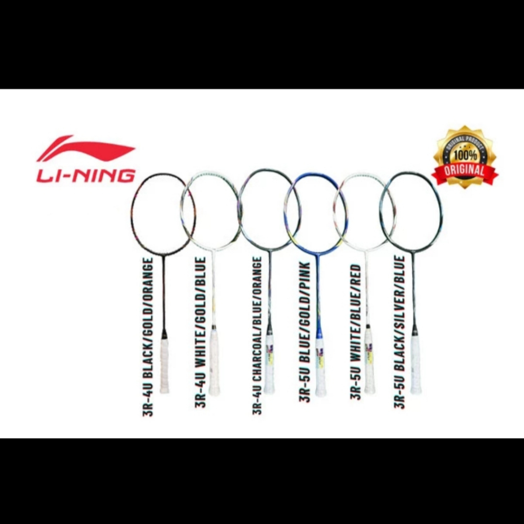 Raket Badminton Lining Tectonic 3R Series 4U 5U / Tectonic 3 Original