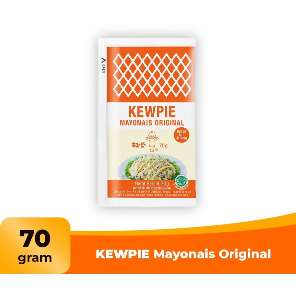 

KEWPIE Mayonaise Mayo Original Sachet 70 gr