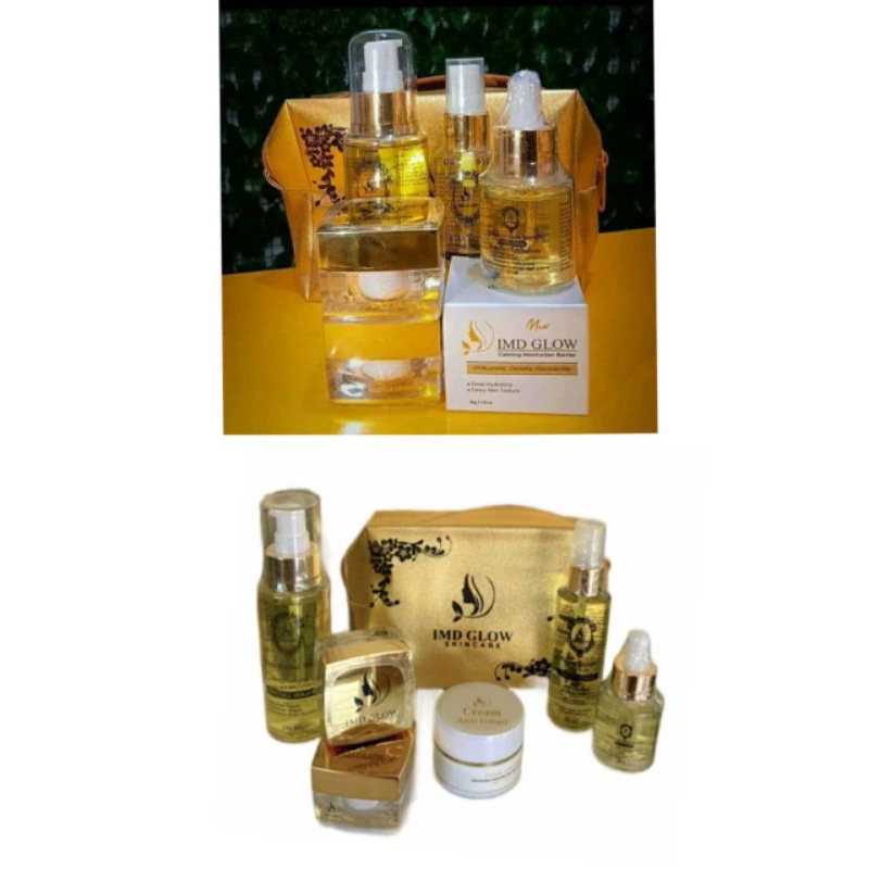 PAKET ISI 6 SKINCARE IMD GLOW                                    ( by Imelda)