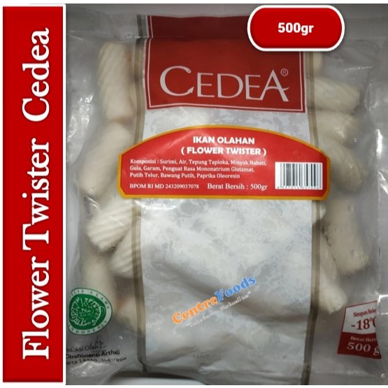 

Ikan Olahan Flower Twister - Cedea | 500gr [ Harga Per BKS ]