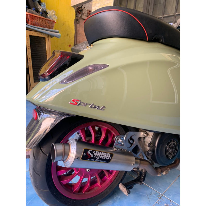 knalpot shijiro m3 vespa matic