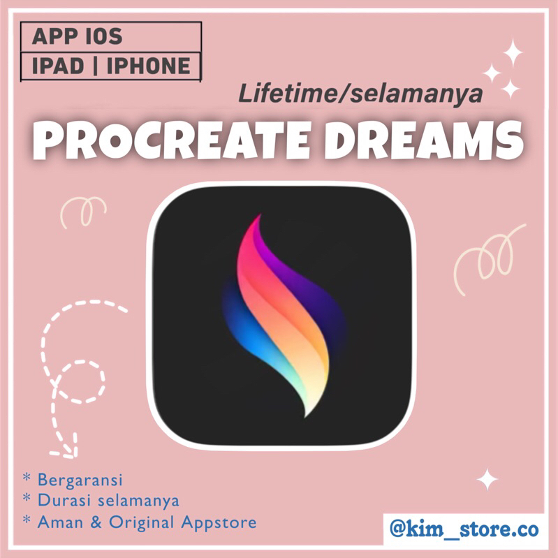 PROCREATE DREAMS iOS SELAMANYA - (ORIGINAL)