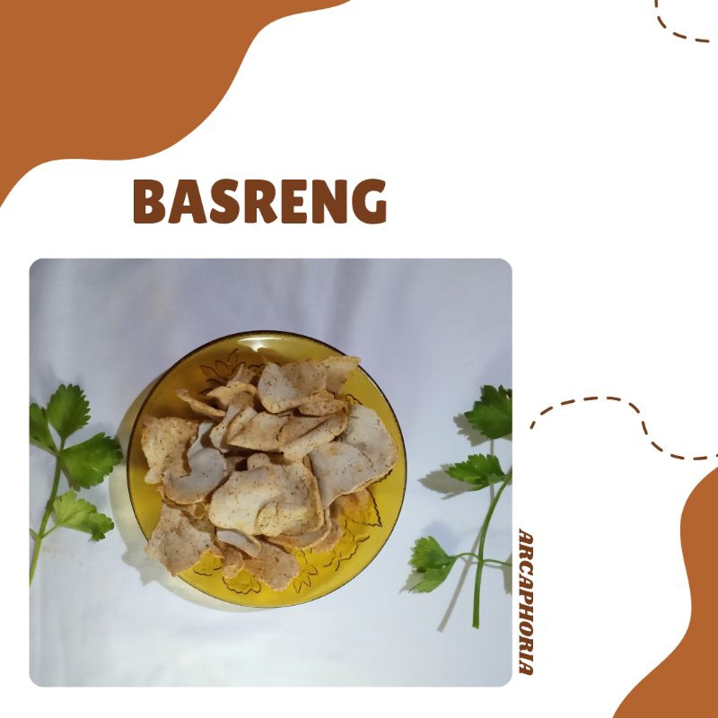 

Basreng Stik / Basreng Tipis Kriuk Pedas Daun Jeruk