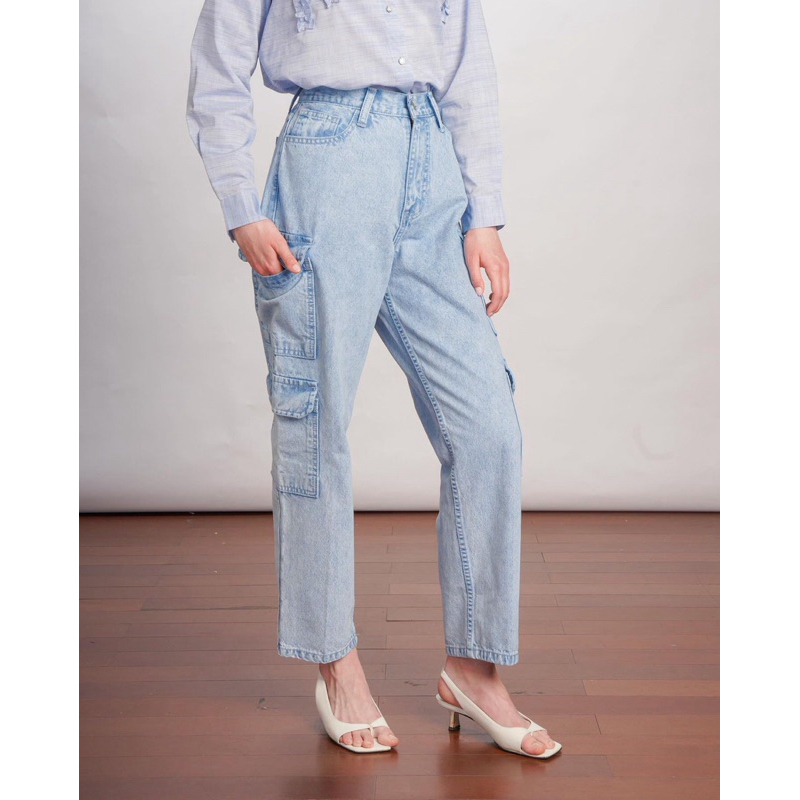 Rue Denim Pants Light Blue Aleza Label