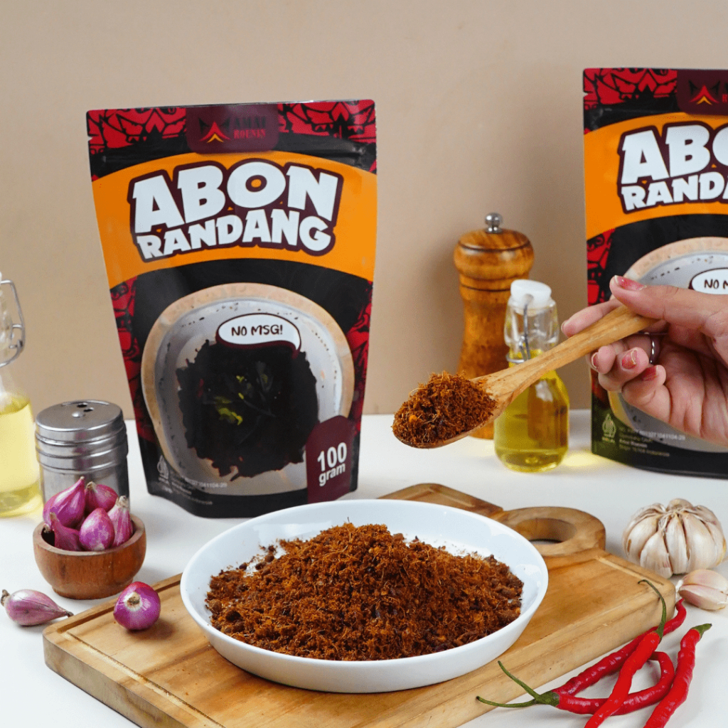 

Abon Rendang Daging Sapi Premium No MSG by Amai Roenin