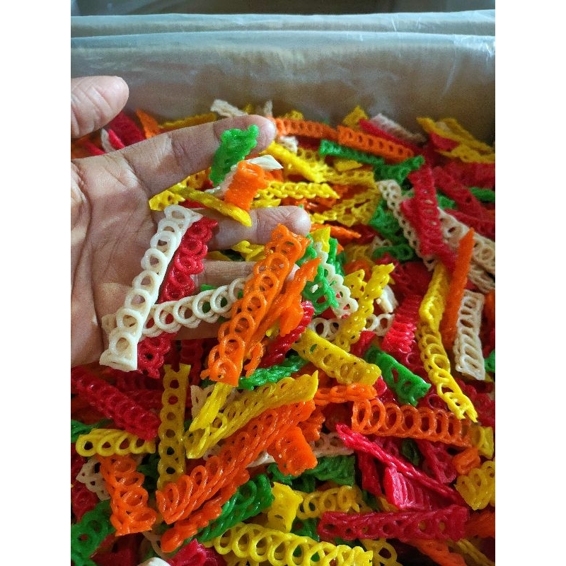 

Kerupuk tangga warna 200g
