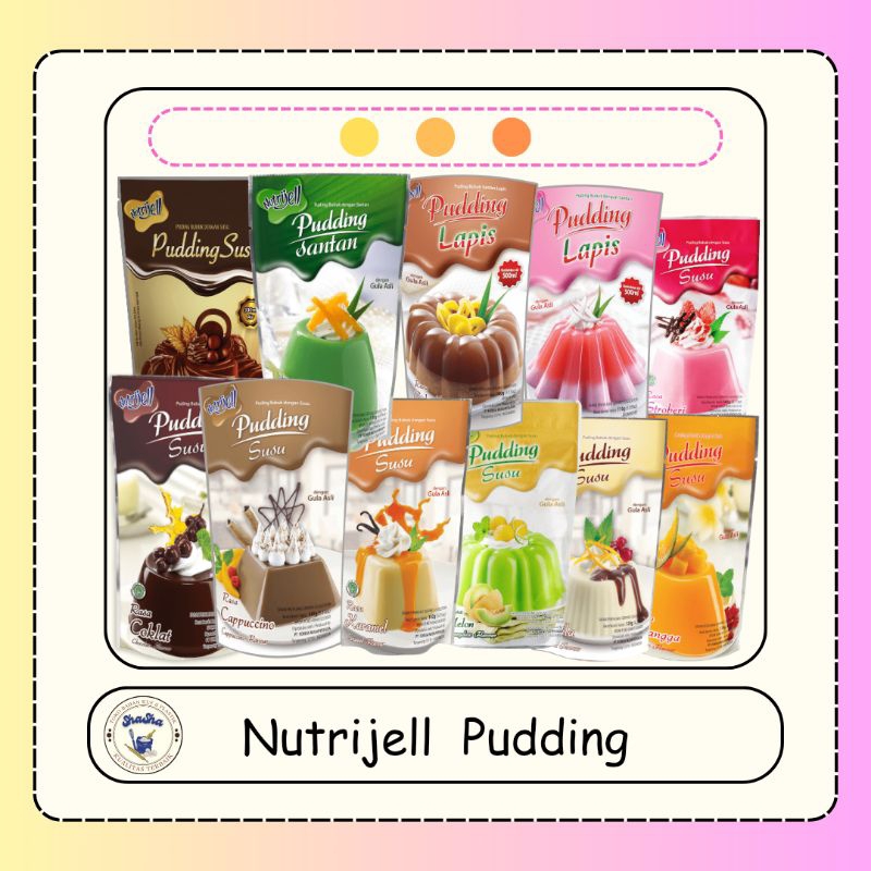 

nutrijell puding