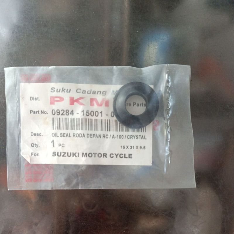 Seal As Roda Depan Suzuki RC A100 Crystal
