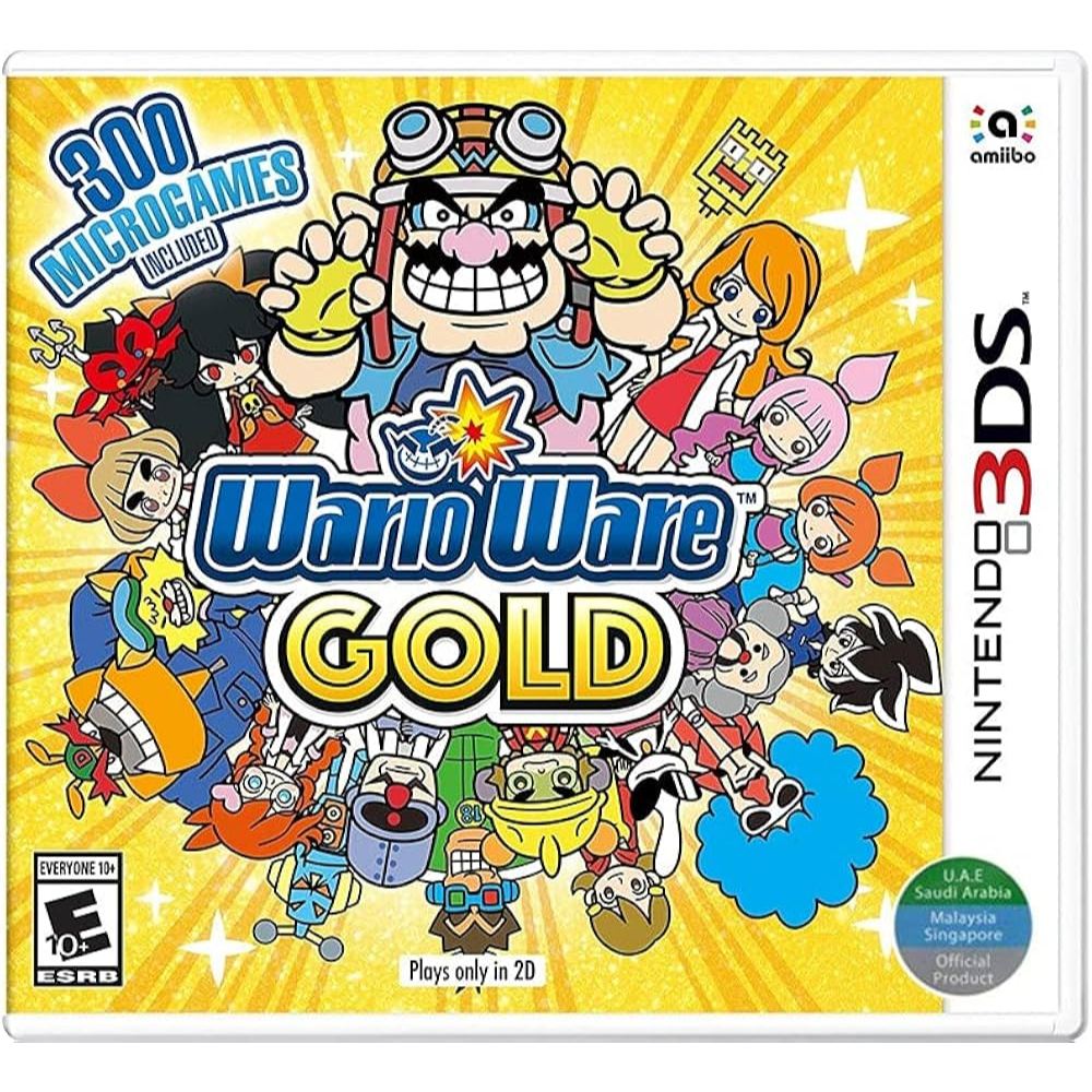 GAME NINTENDO 3DS CFW WARIOWARE GOLD