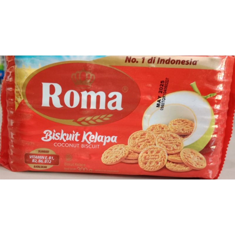 

Roma Biskuit Kelapa 300g No. 1 di Indonesia