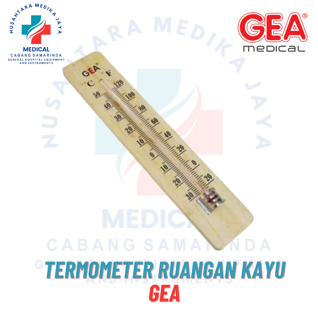 Thermometer Ruang Kayu - Alat Pengukur Suhu Ruangan