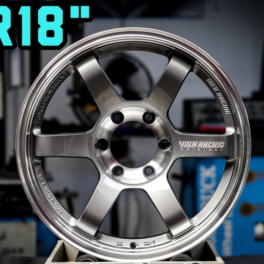 velg mobil 18 TE37 PROGRESIVE R18 Pajero Fortuner Strada hilux
