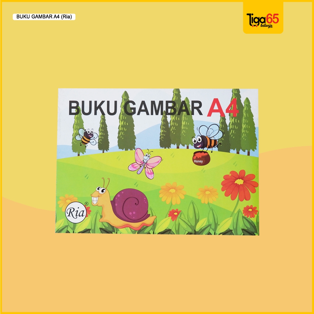 

365 Buku Gambar / Buku Gambar A4 / Buku Gambar Ria (8Lembar)