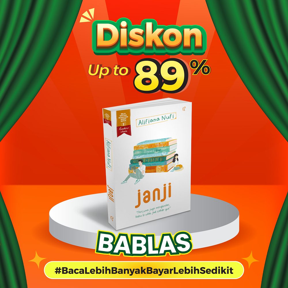 [Mizan Yogyakarta] Buku Novel Janji - Alifiana Nufi