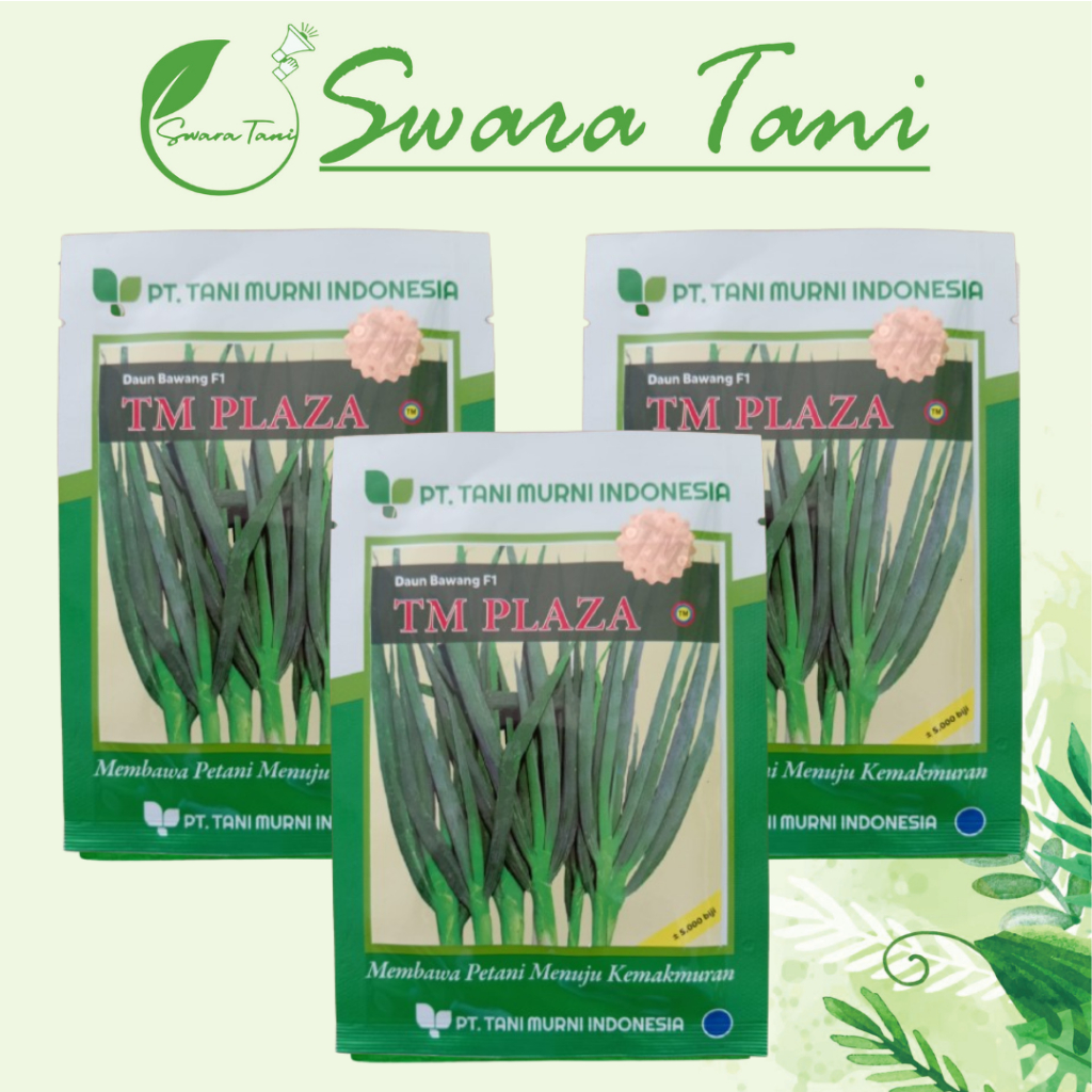 Benih Bawang Daun TM PLAZA isi 5.000 Biji Tani Murni
