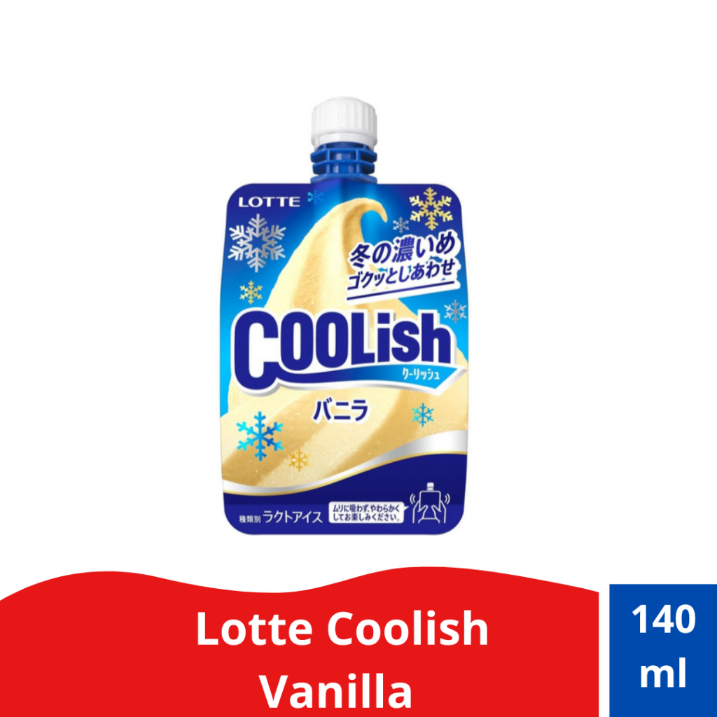 

Lotte Coolish Vanilla ice smoothies 140ml